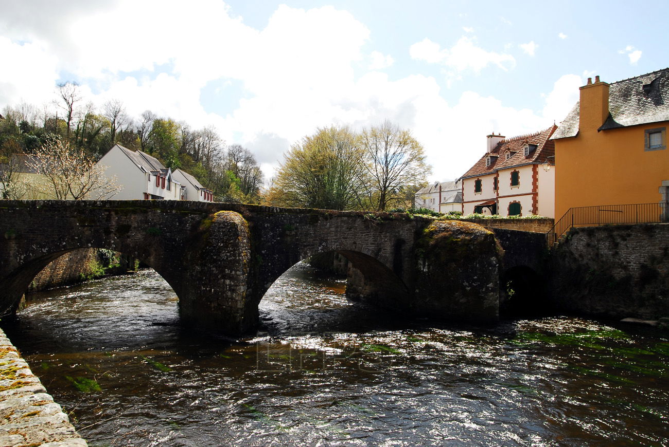 Puente mediaval de Quimperlé, por luisfernando