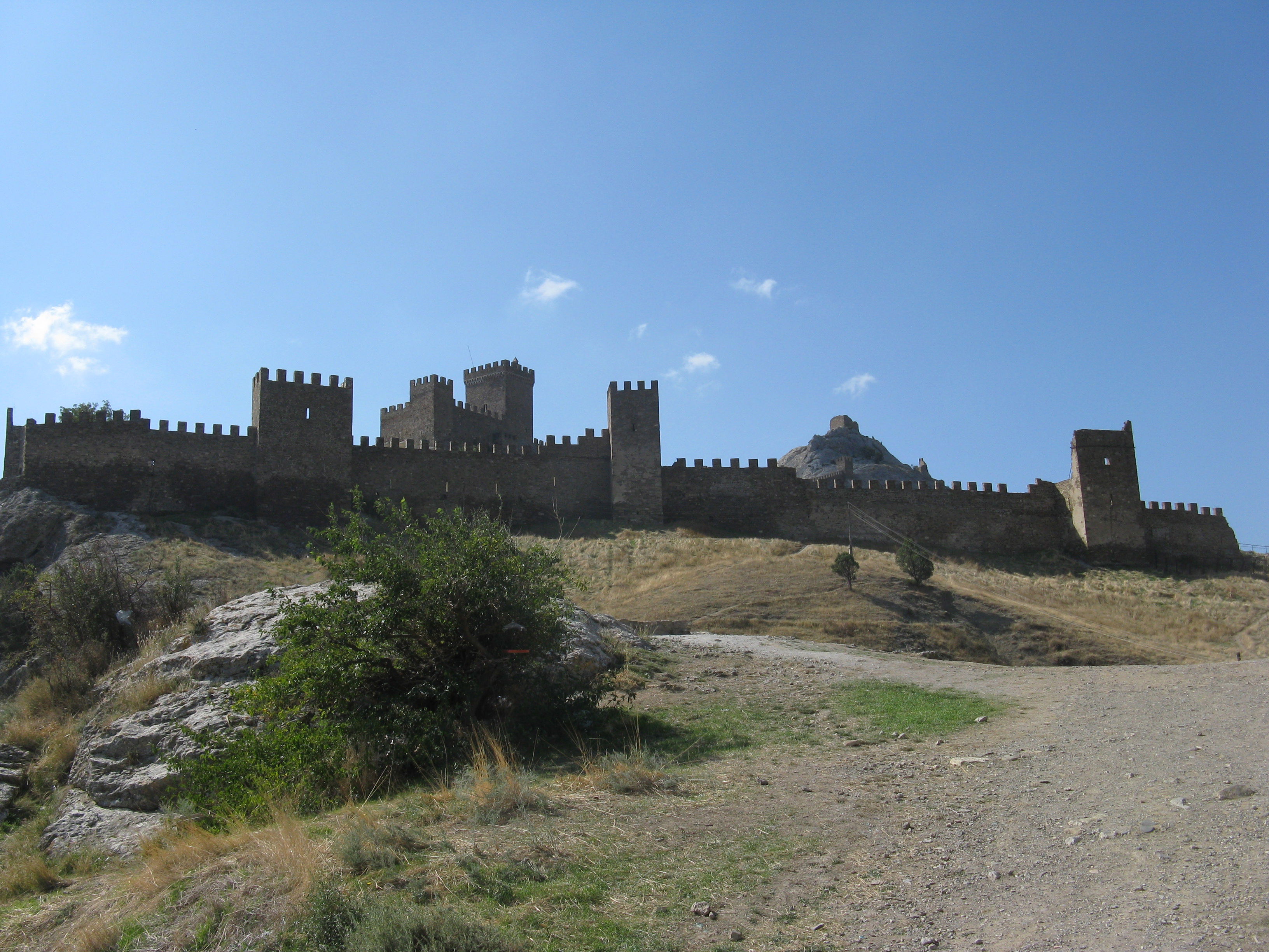 Sudak fortaleza genovesa, por Luca Tocco