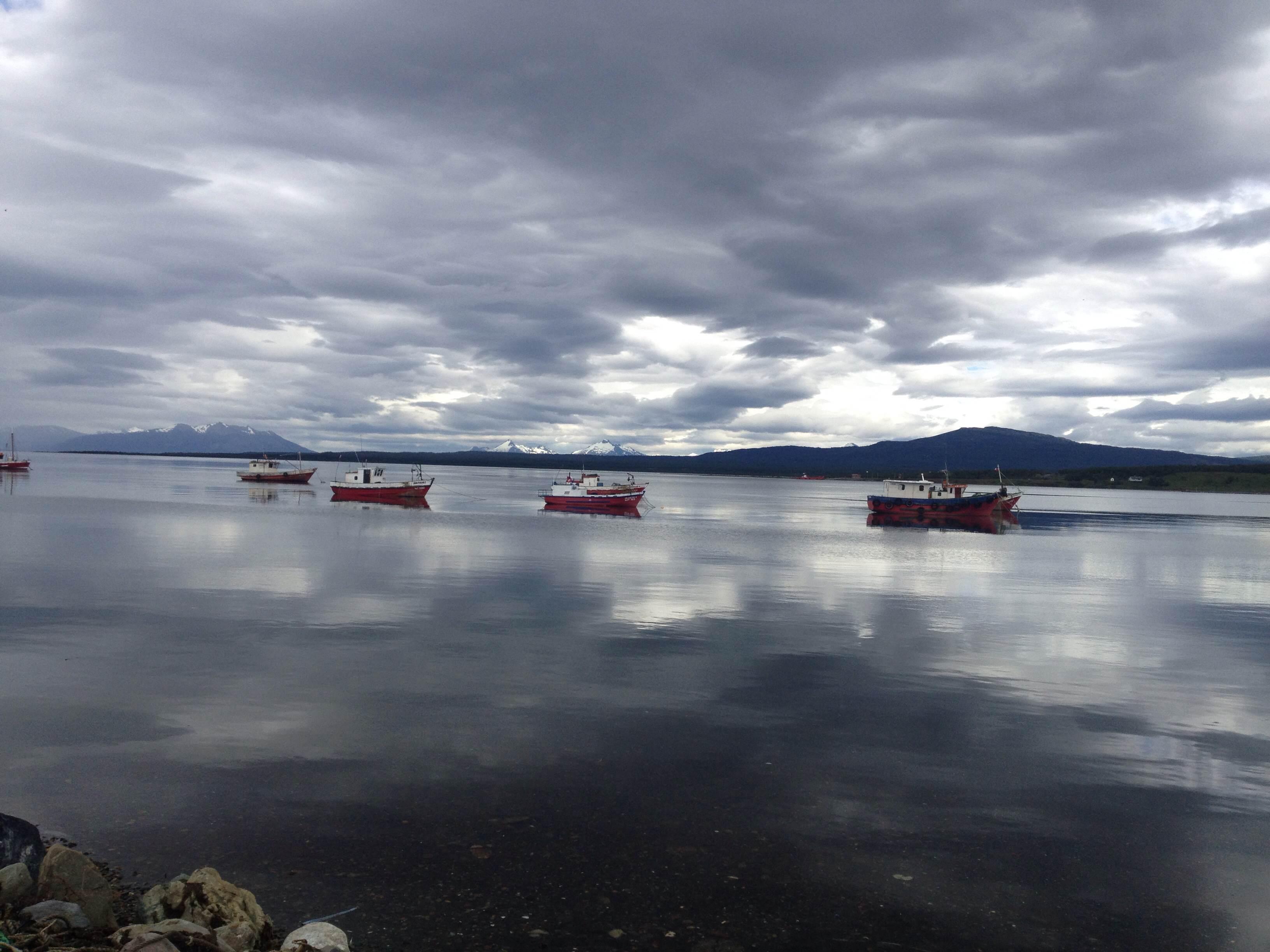 Muelle de Puerto Natales, por Reinaldo Madrid Gonzalez