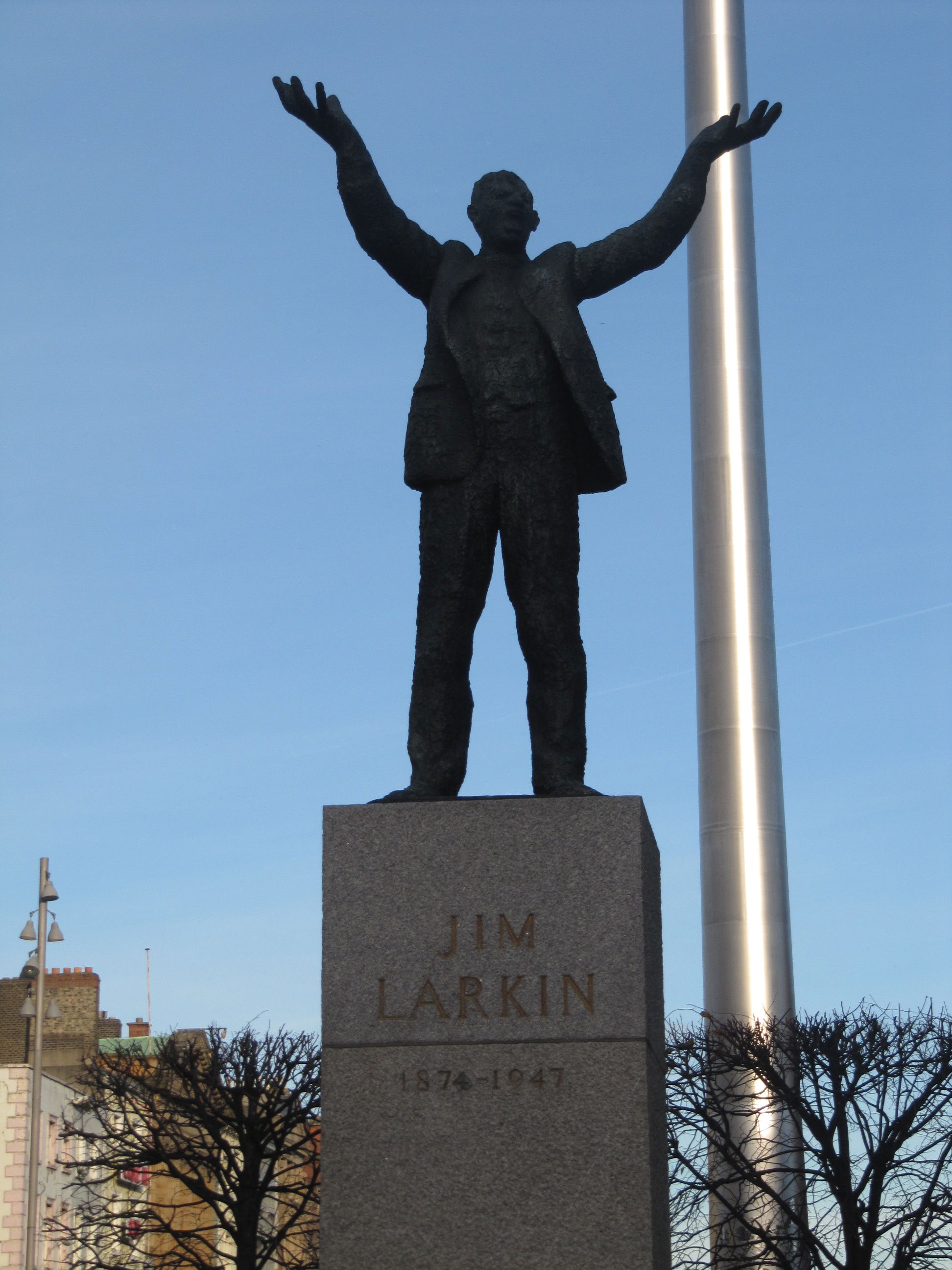 Estatua de James Larkin, por Héctor mibauldeblogs.com