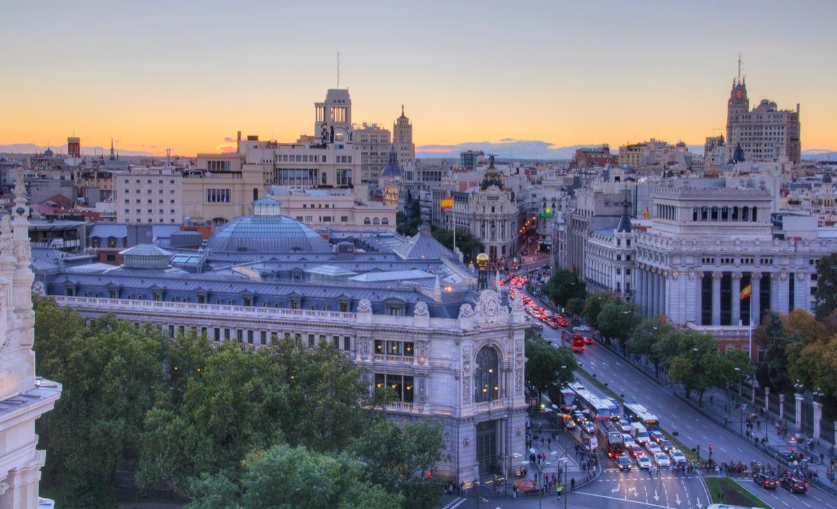 Terraza-mirador del Palacio de Cibeles, por Ignacio Izquierdo