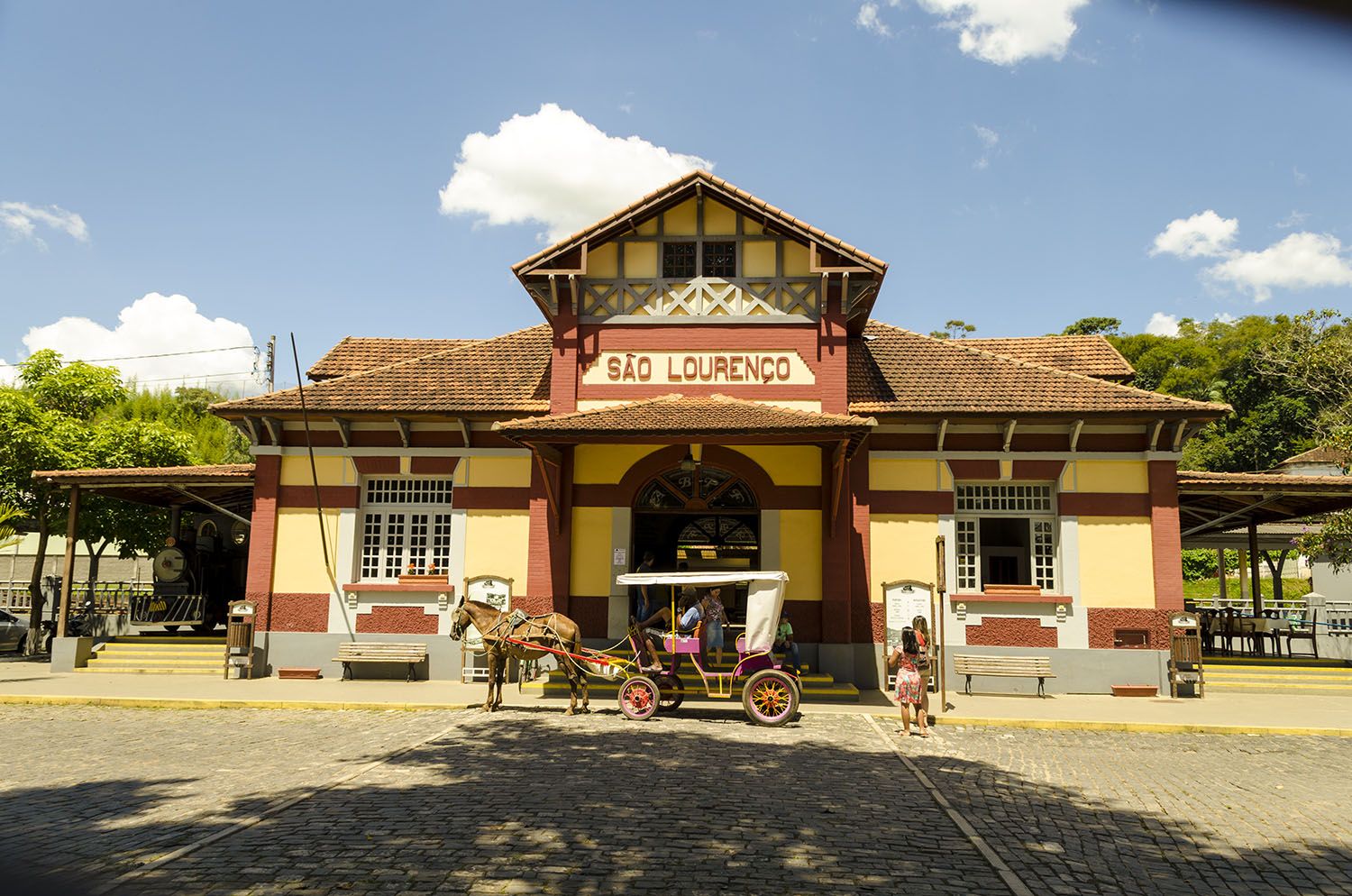 Estação de São Lourenço (Trem das Águas), por Paulo Pontes