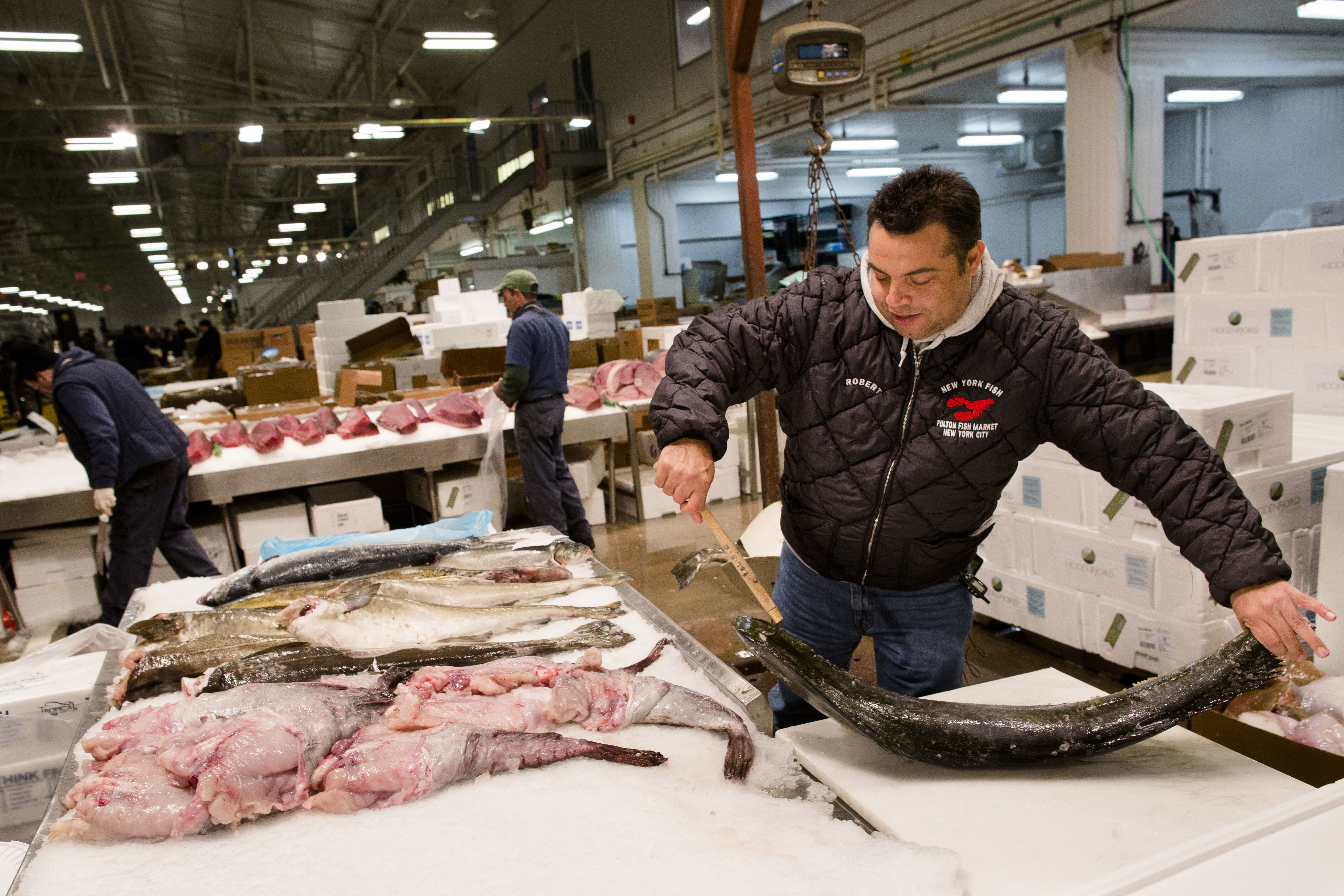 New Fulton Fish Market, por Barel