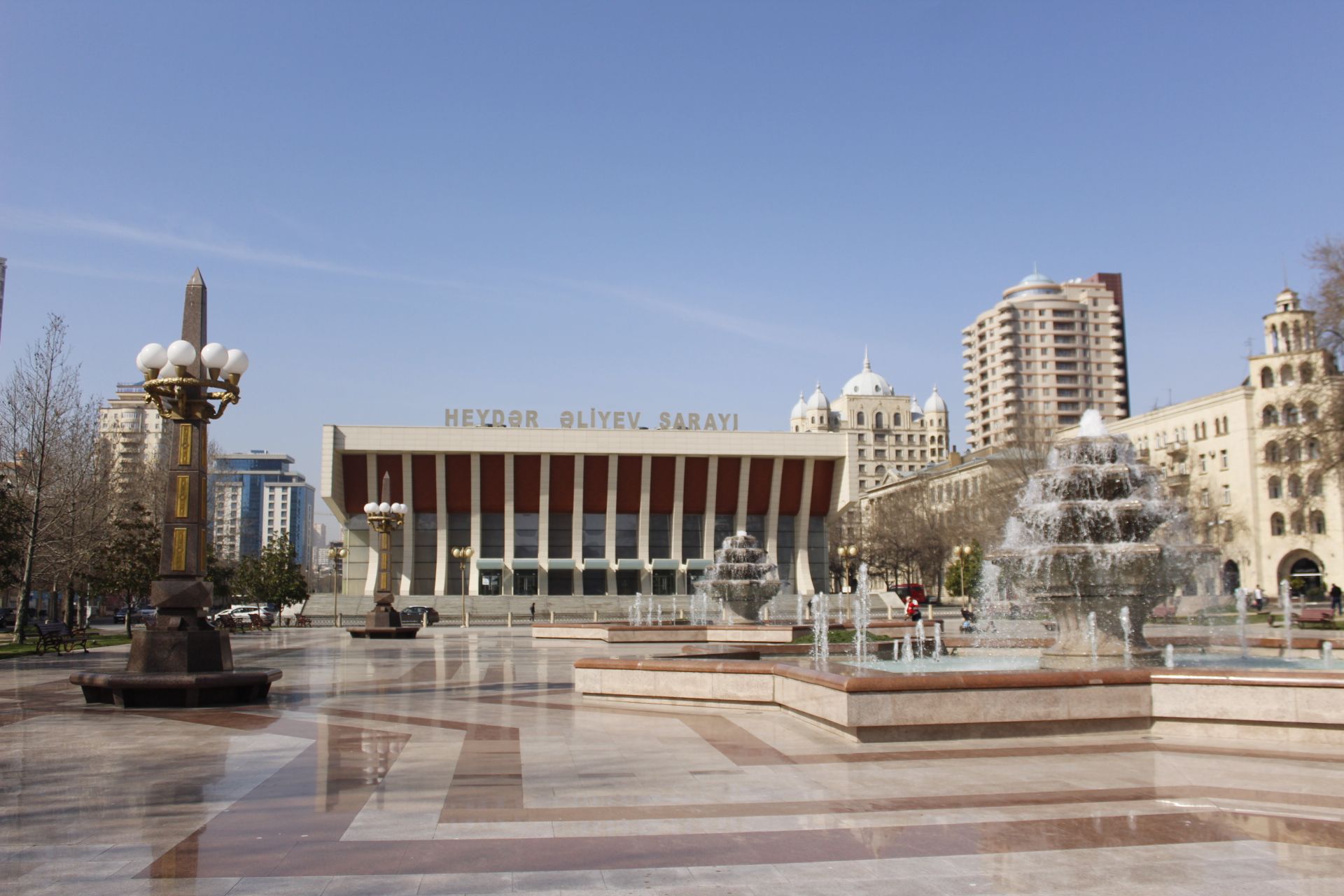 Parque Heydar Aliyev, por Sebastian Muñoz