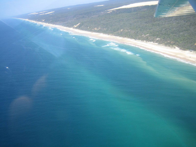 Sobrevolar Fraser Island, por Maris