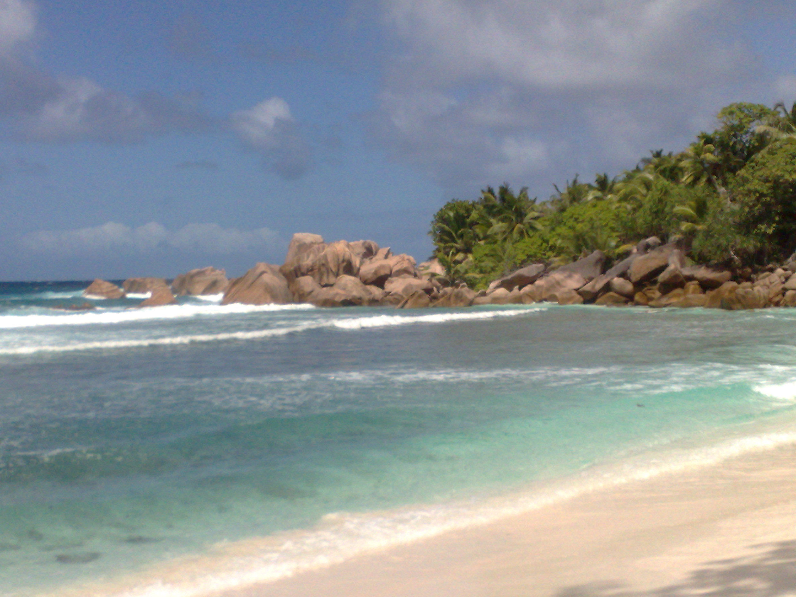 Playa de Petite Anse, por Lucio Sassi