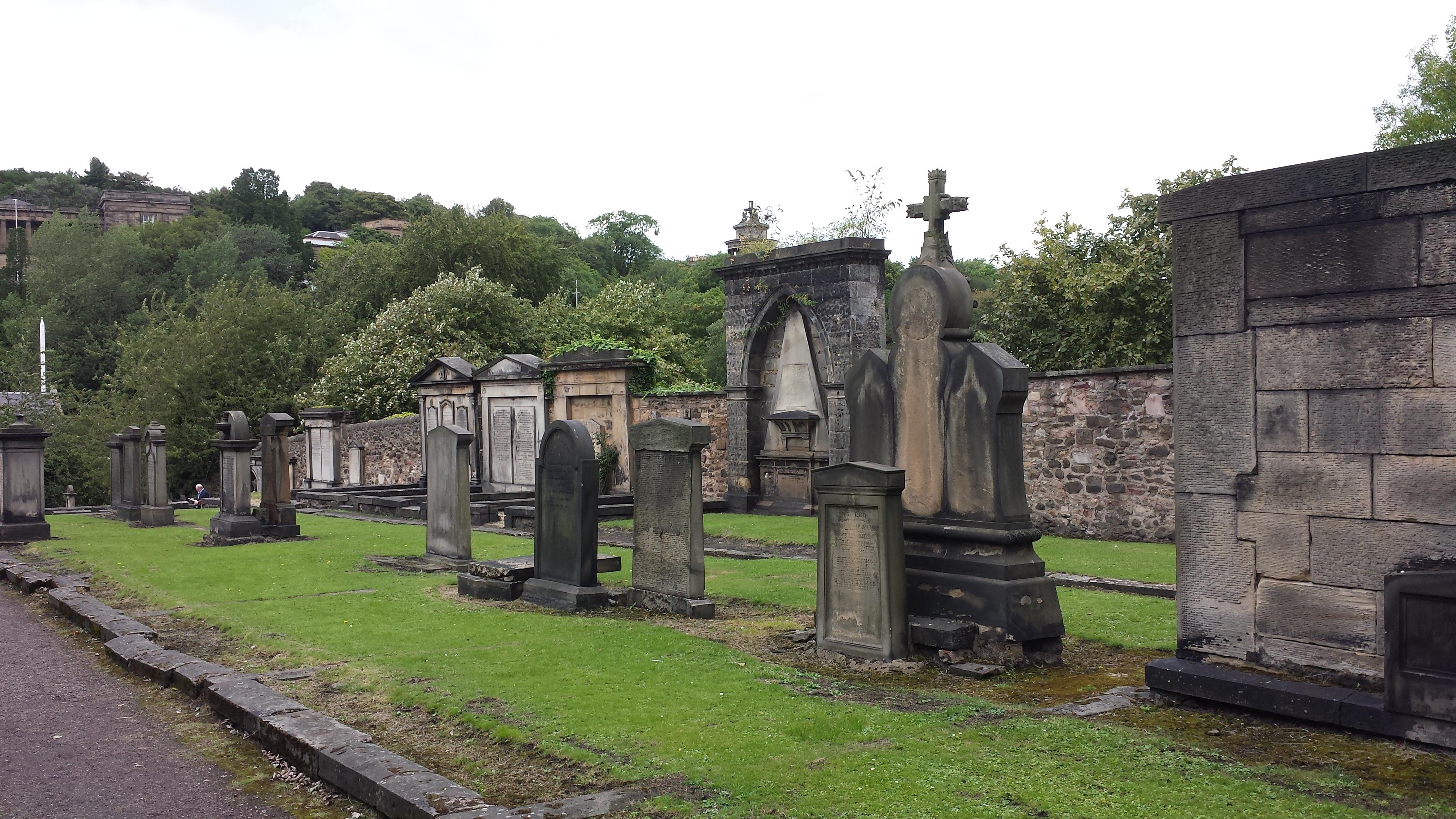 Cruz de Mercado y Cementerio de Canongate, por eXplorador Escocés