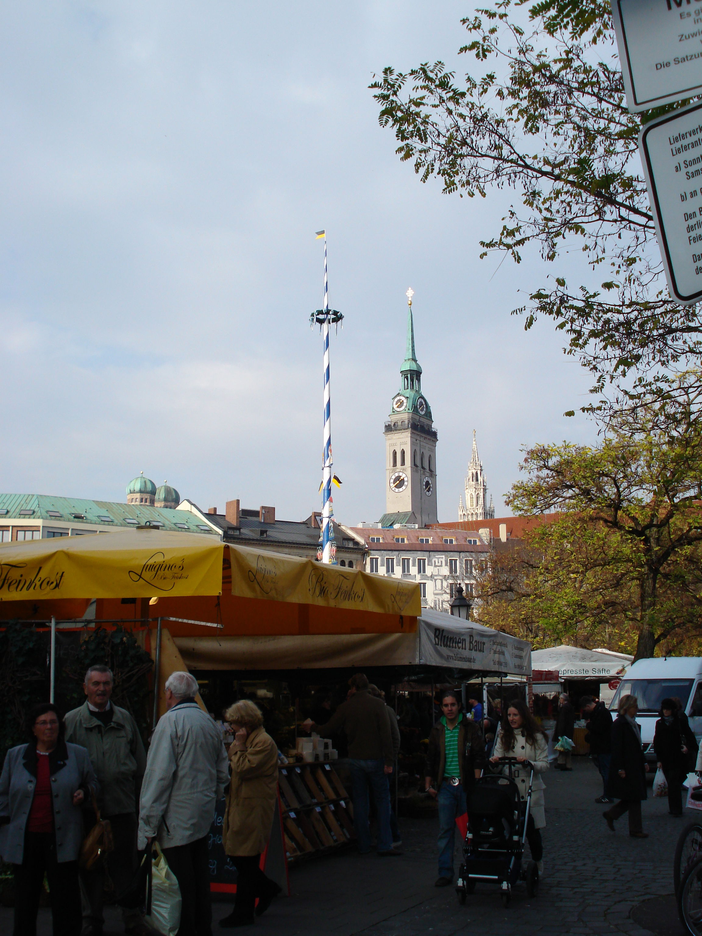 Viktualienmarkt, por Virtu