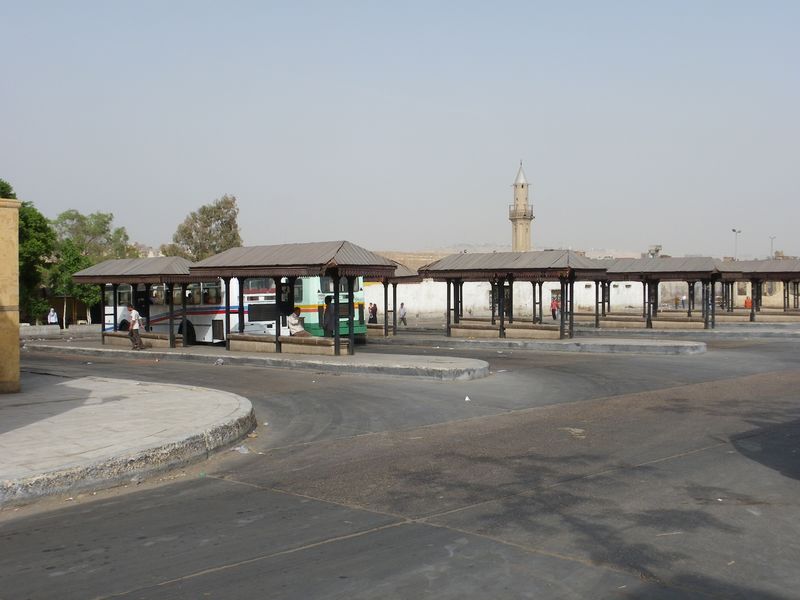 Estación de microbuses de Mar Girgis, por paulinette