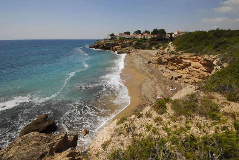 Platja  Xelin, por l'Ametlla de Mar