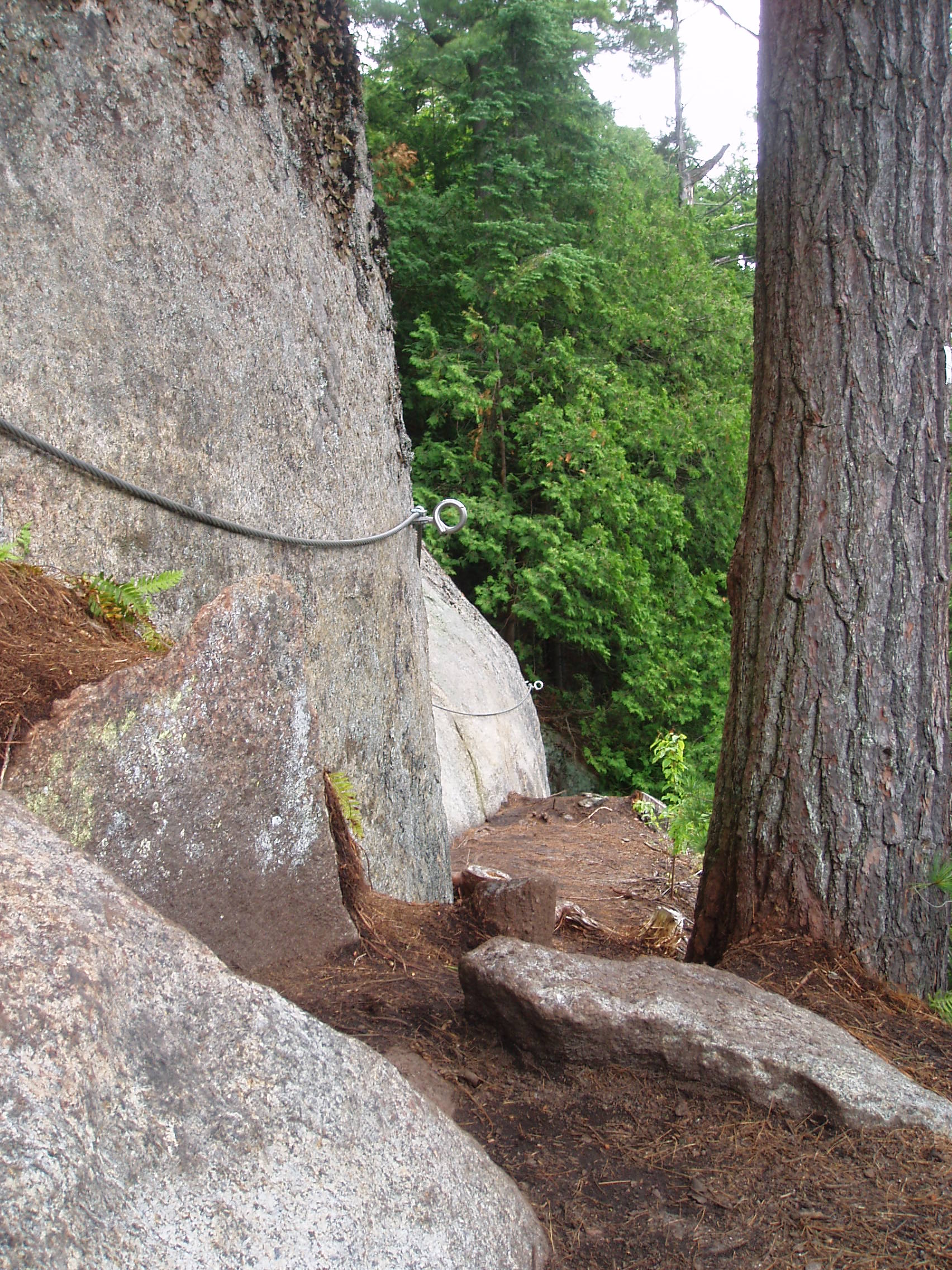 Via ferrata del Monte Tremblant, por Robin Pruvost