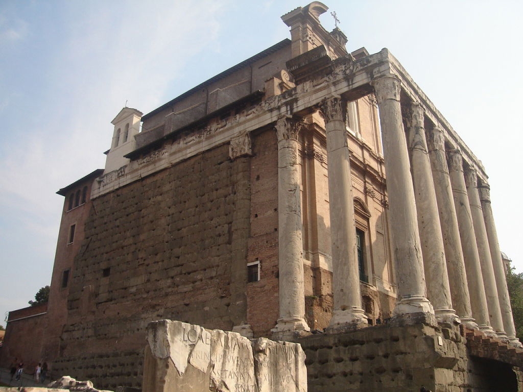 Templo de Antonino y Faustina, por lamaga