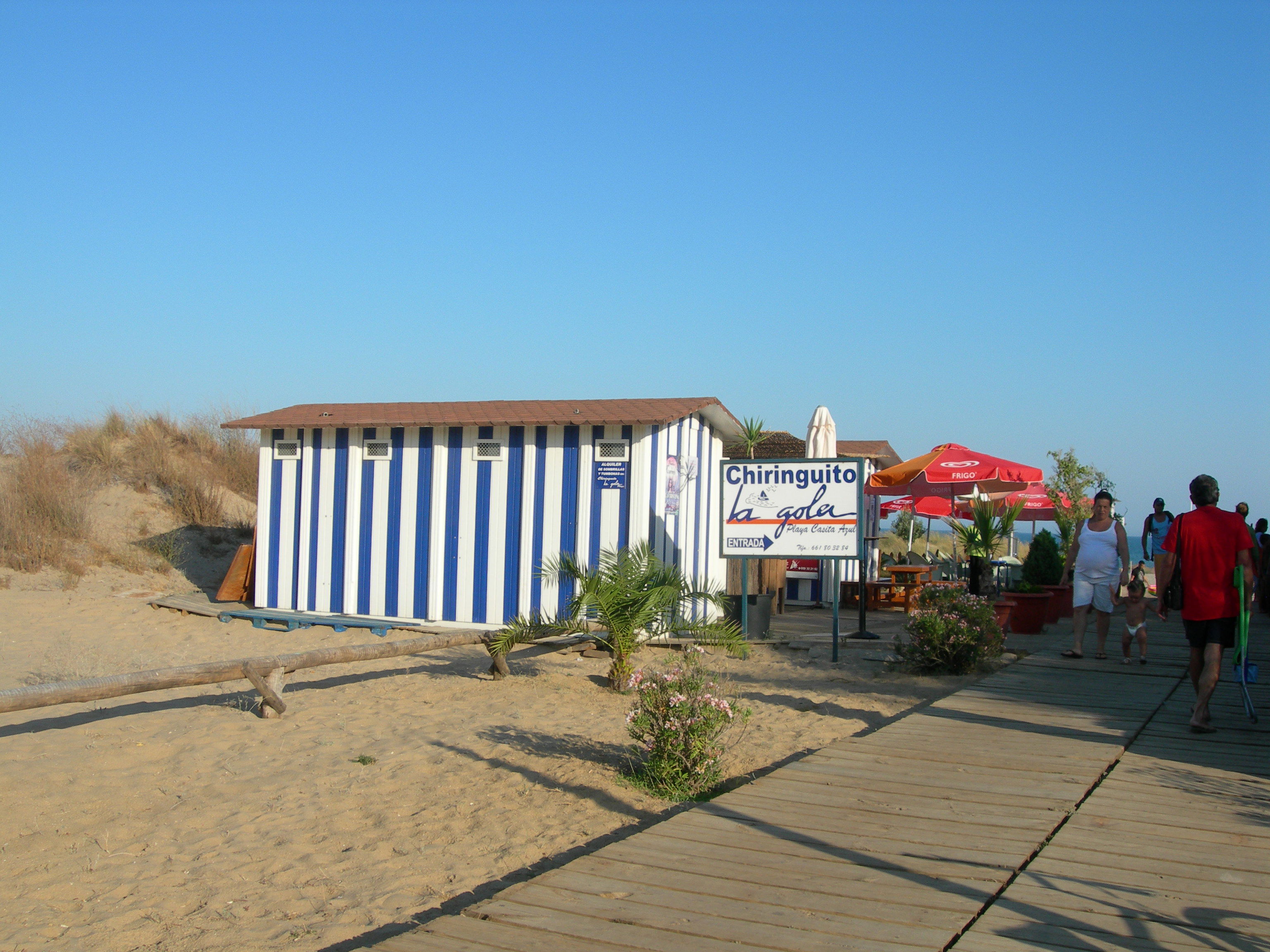 Playa de La Casita Azul, por Esther
