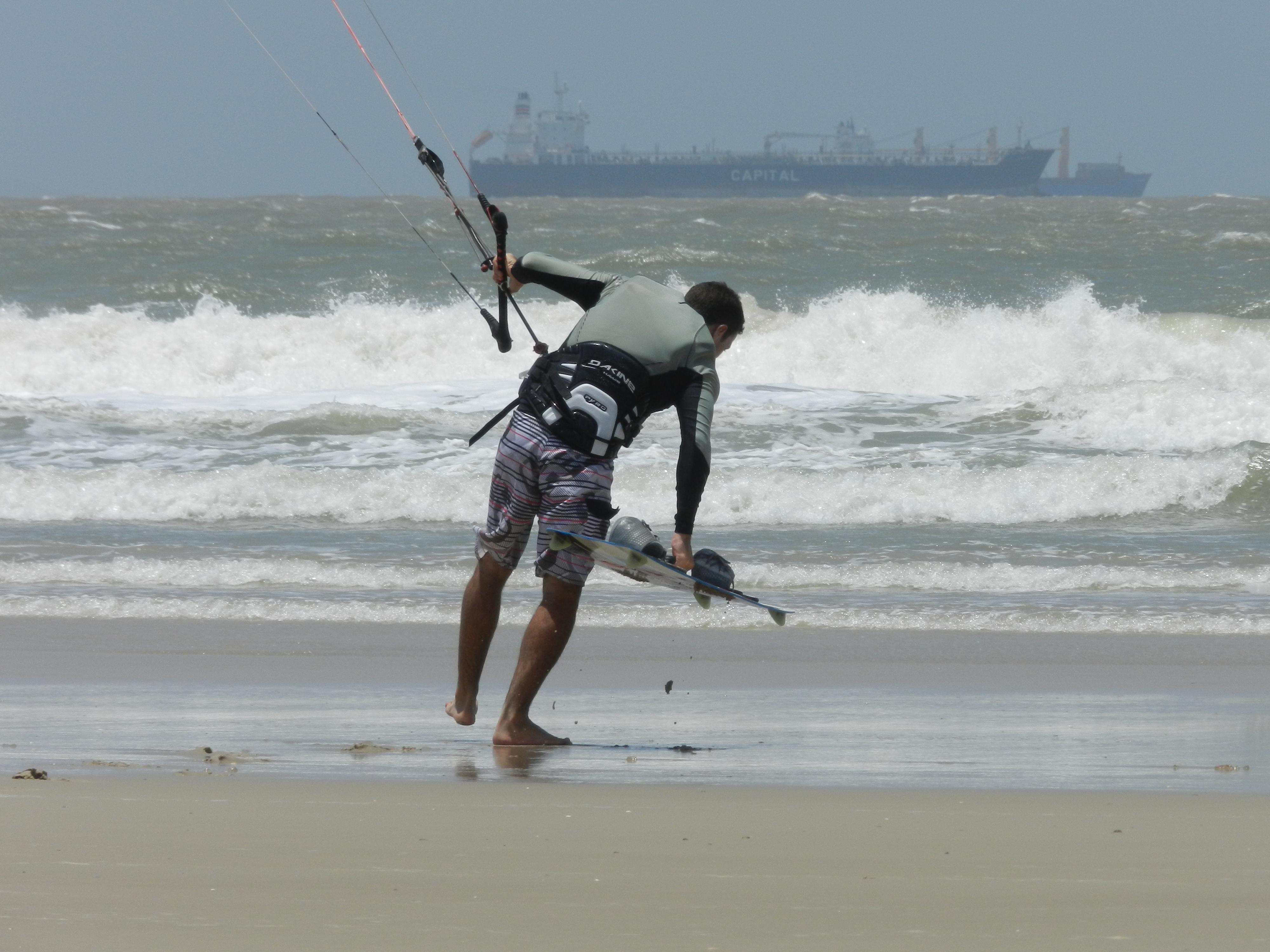 Playa Calhau, por Átila Ximenes