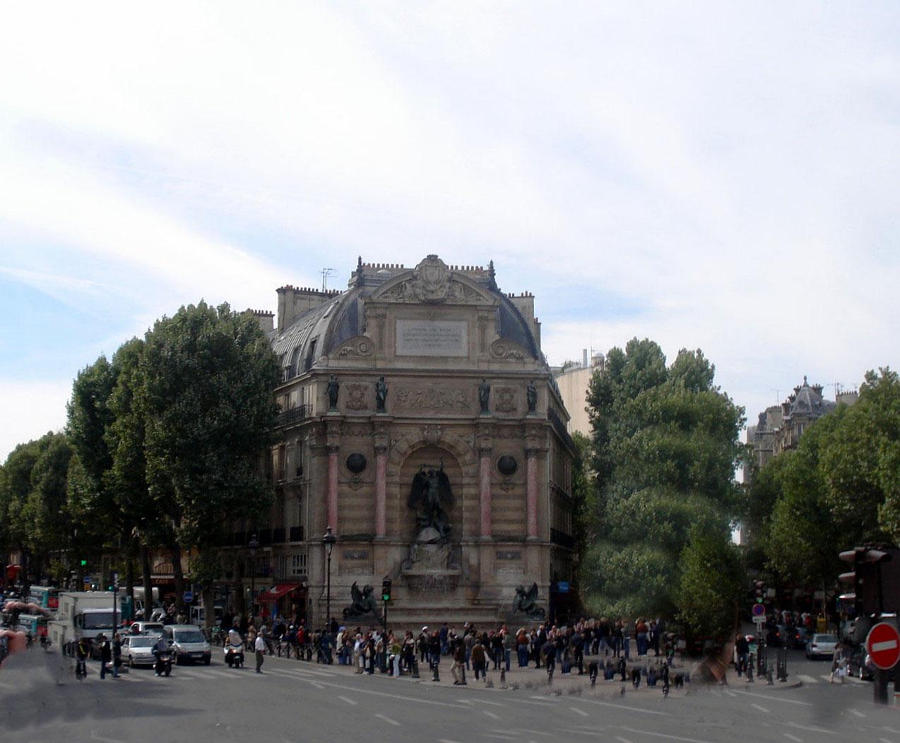 Fuente Saint-Michel, por Marta Pilar