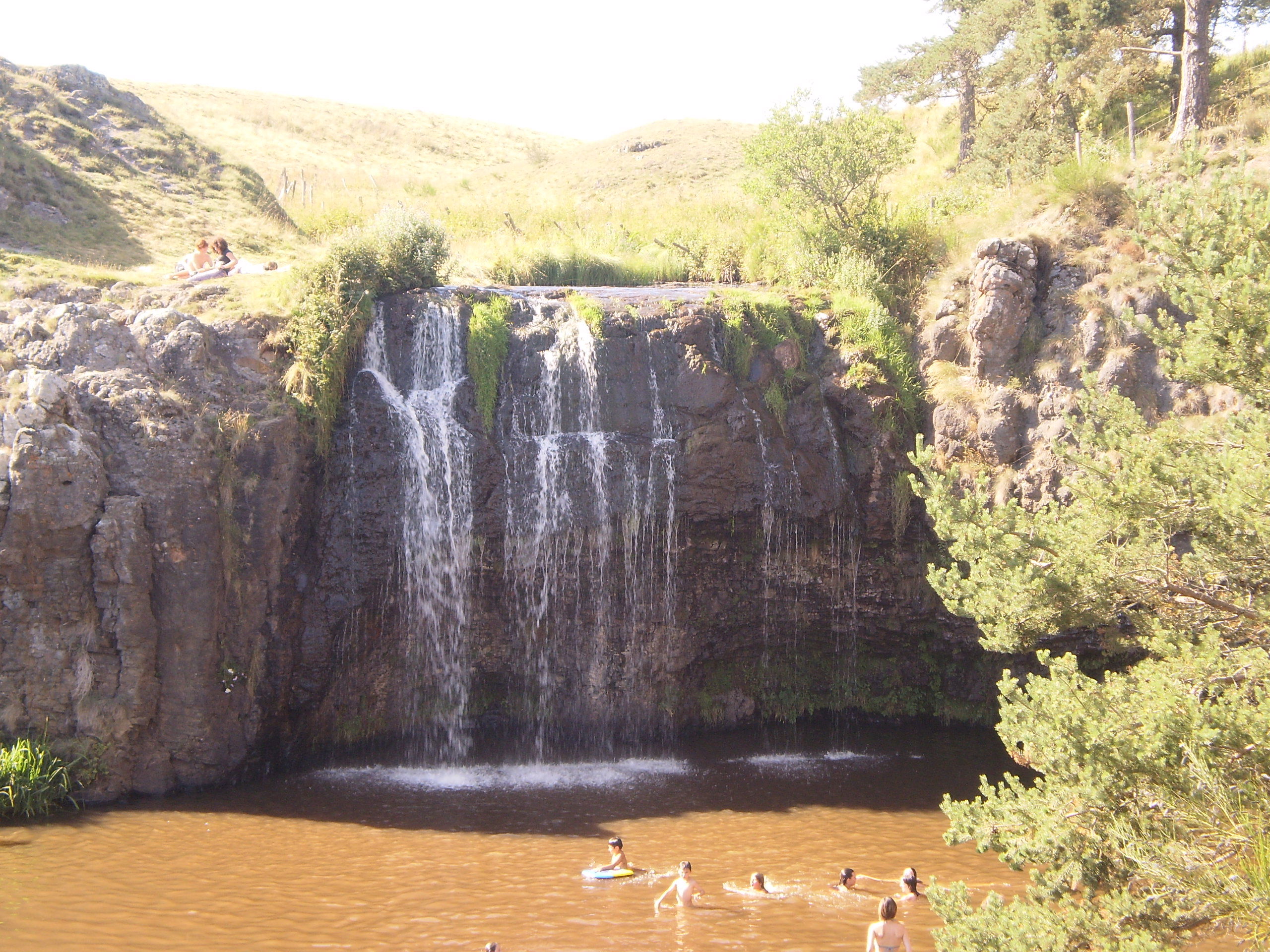 Cascada Veyrines, por Béatrice