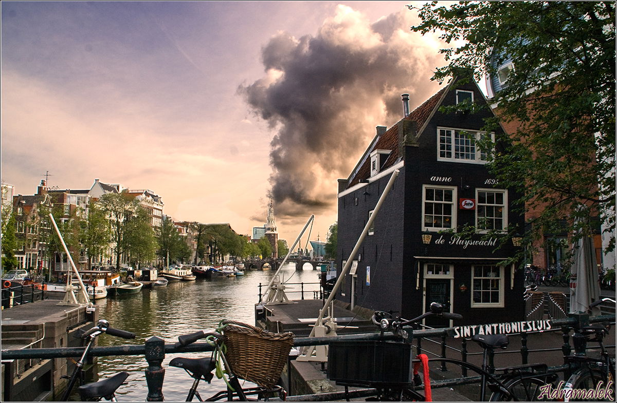 Canal Amstel, por Eliseo Martinez 