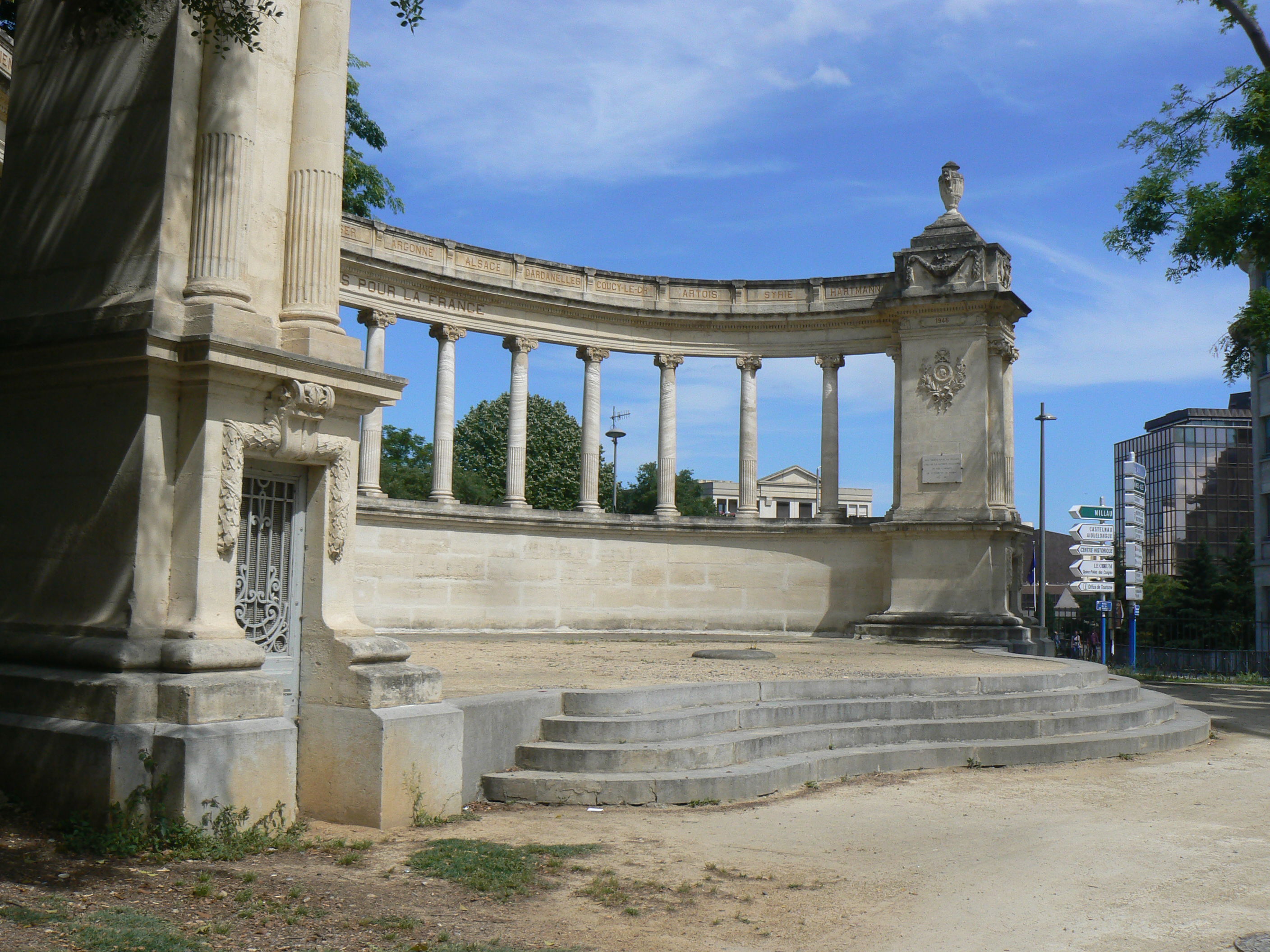 Memorial de guerra, por Adeline B