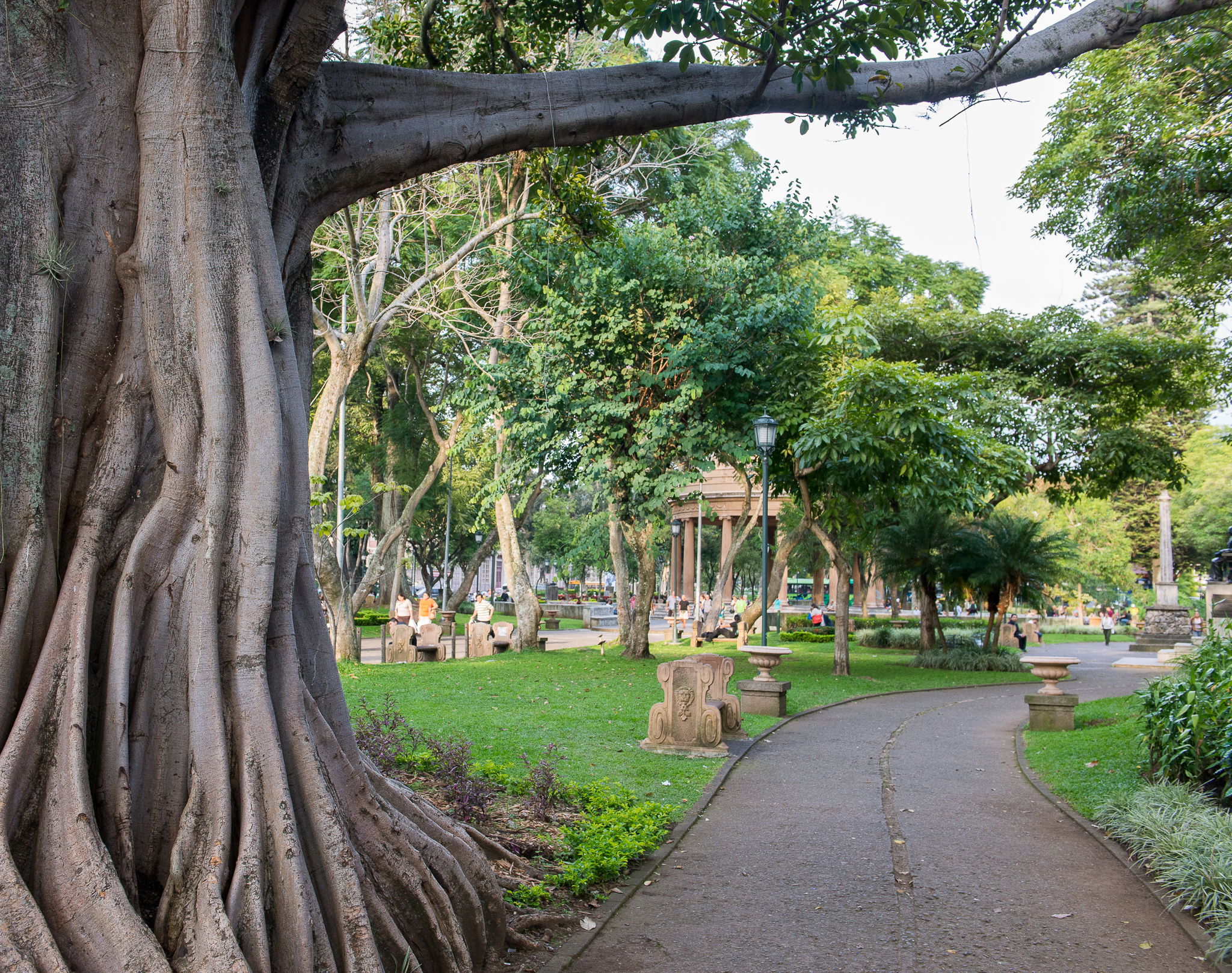 Parque Morazán, por Ignacio Izquierdo