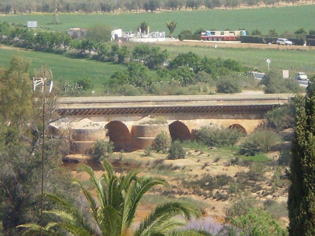 Puente romano del Tinto, por Lala