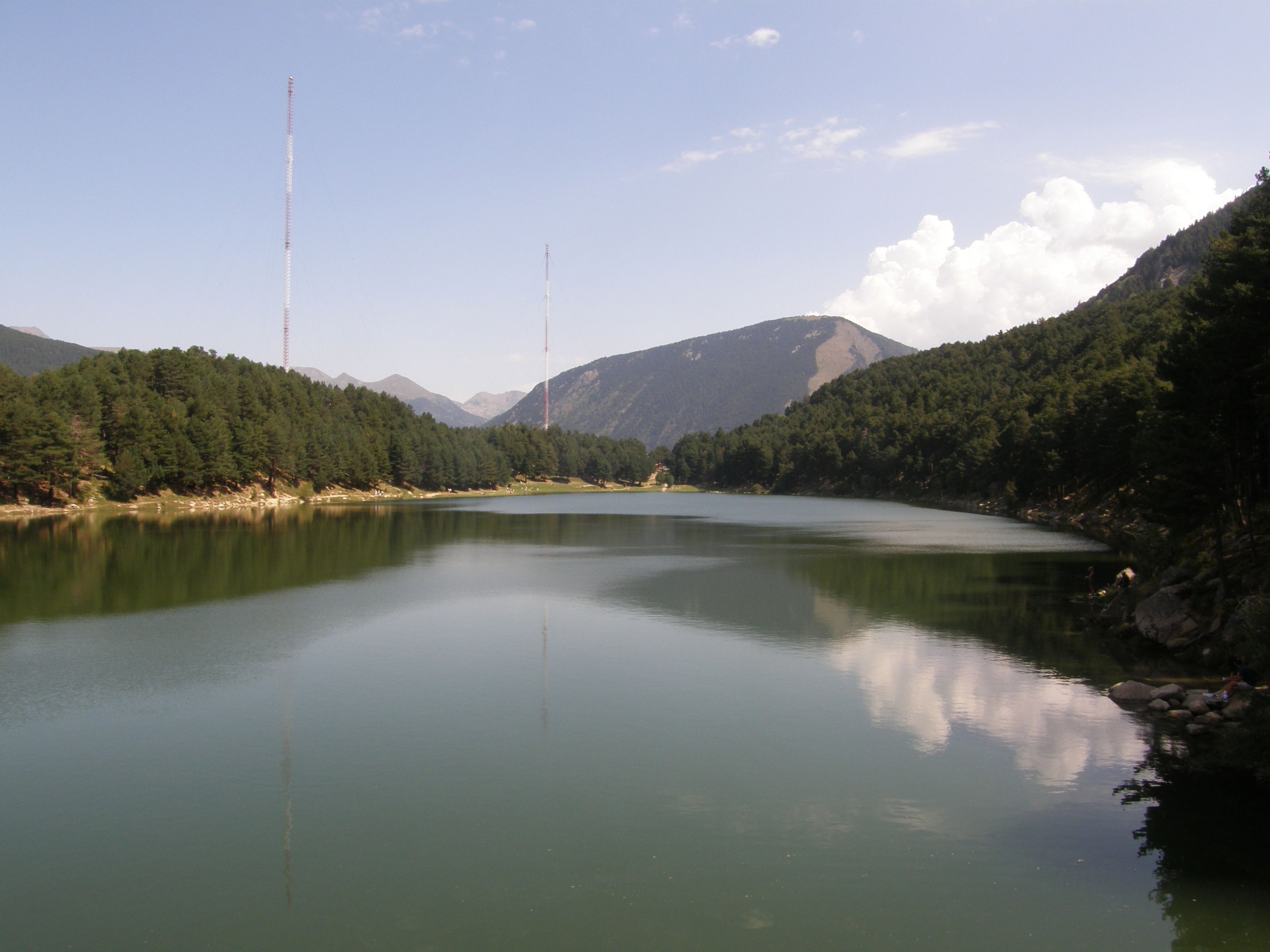 Llac d'Engolasters, por Xavier Salvo Olvera