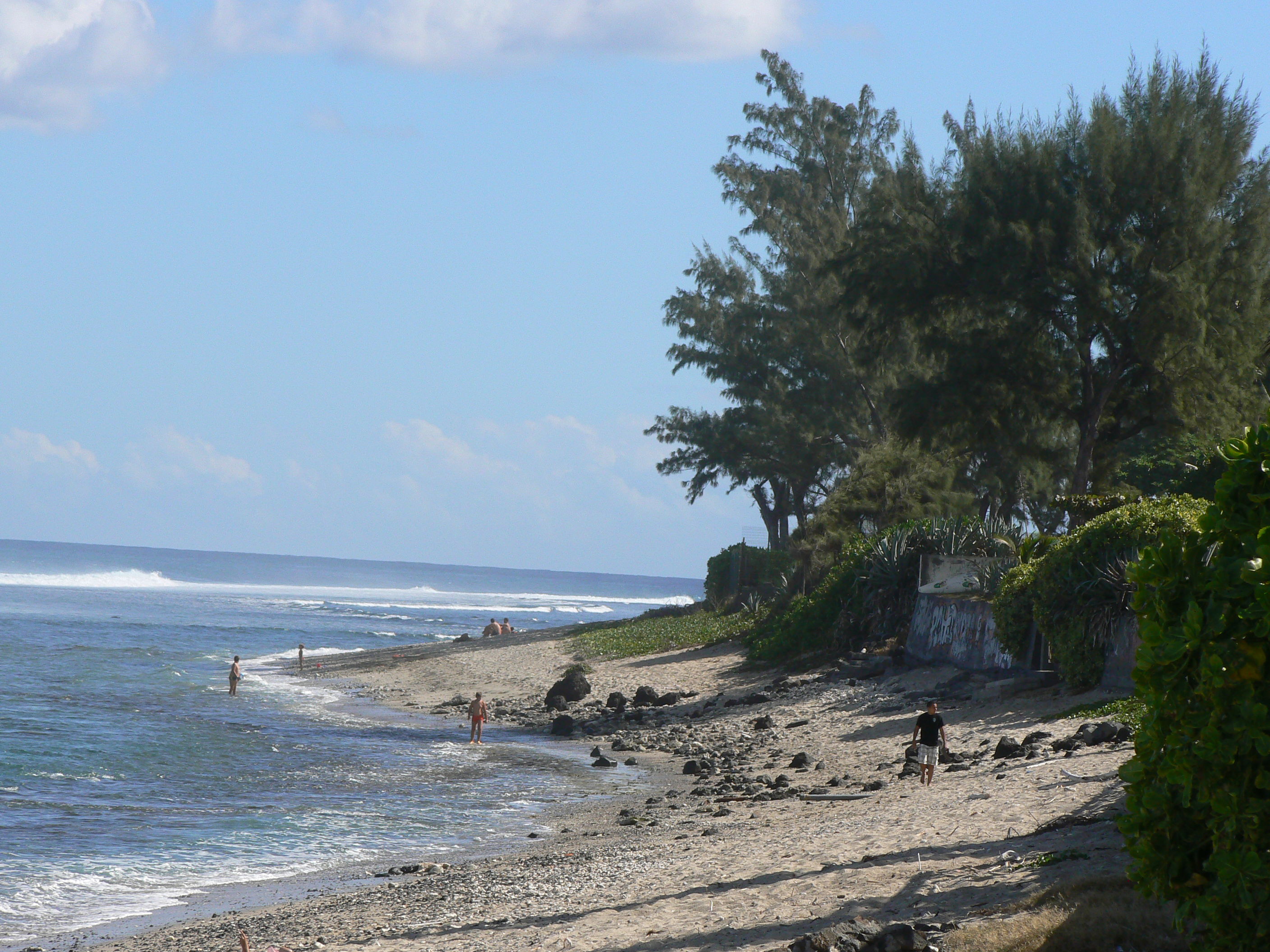 Playa del cementerio, por Adeline B