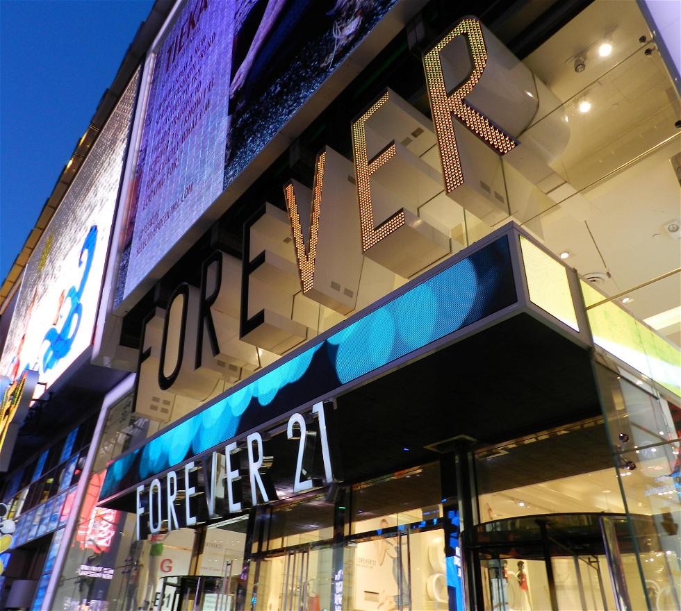 Forever 21 (Time Square) in New York 2 reviews and 9 photos
